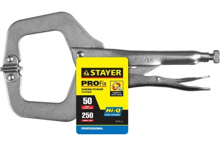 Точечный ручной зажим 250x50мм STAYER PROFI PRO-Fix 22476_z01