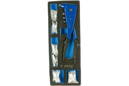 Заклепочник с набором заклепок, ложемент, 121 предмет KING TONY 9-21-20-07MRV