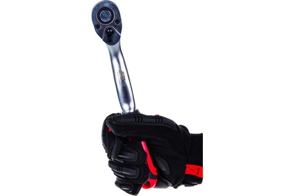 Трещотка 1/2 72-зубцовая изогнутая длина 255мм JTC-5424