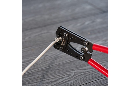 Кримпер REXANT HT-2515 для обжима силовых наконечников и гильз 6, 10, 16, 25, 35, 50 кв.мм 12-3055