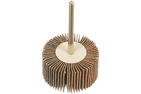 Круг шлифовальный веерный лепестковый (15х30 мм; P180) Зубр 36600-180