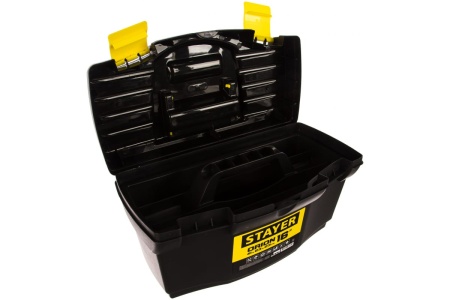 Ящик для инструмента STAYER ORION-16 пластиковый 38110-16_z03 Ящик для инструмента STAYER ORION-16 пластиковый 38110-16_z03