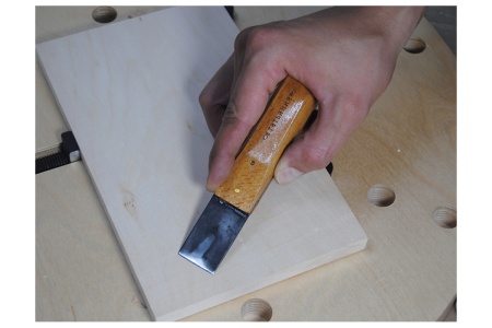 Силовая плоская ТАТЬЯНКА К17 стамеска 27мм толщина ручки 2см 06917