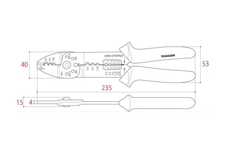 Кабельные клещи TSUNODA AP-02