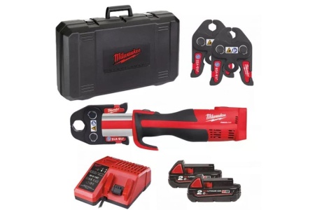 Аккумуляторный пресс-инструмент Li-Ion2Ач Milwaukee M18 BLHPT-202C V-SET 4933451134