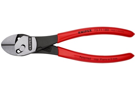 Бокорезы KNIPEX TwinForce® 180 мм, 1К ручки, KN-7371180