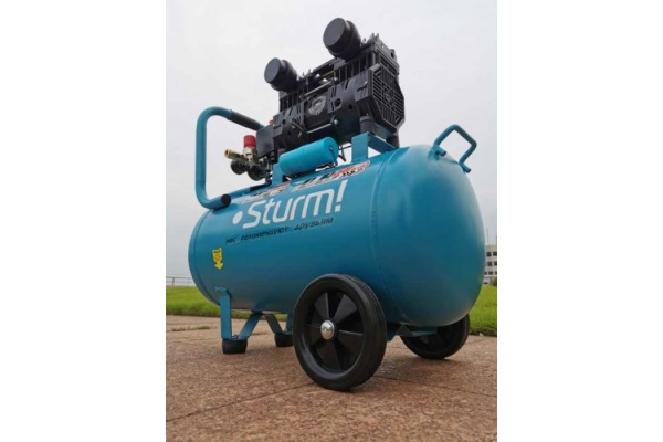 Компрессор Sturm безмасляный, бесшумный, профессионал, 1500Вт AC93250OL