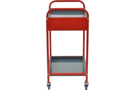 Тележка для инструментов Zatesov на две полки, открытая, c выдвижным ящиком TT-02-01-RED Тележка для инструментов Zatesov на две полки, открытая, c выдвижным ящиком TT-02-01-RED
