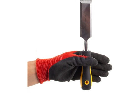 Стамеска (32 мм, CrV, двухкомпонентная рукоятка) TOPEX 09A432