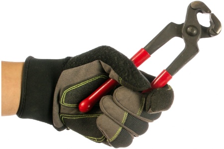 Торцевые клещи 200мм (черные с красной рукояткой) BAUM 224L-8