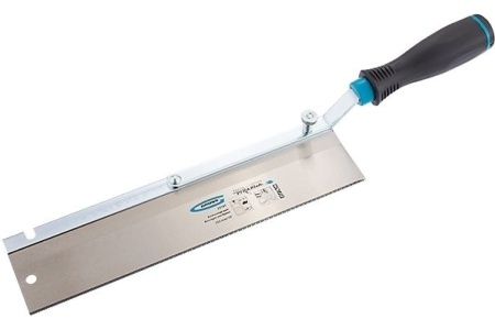 Обушковая пазовая пила GROSS PIRANHA 250 мм, 10",15-16TPI, зуб 2D, каленый зуб, перекидная двухкомпонентная рукоятка 23147