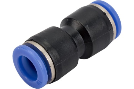 Фитинг-переходник Rockforce для пластиковых трубок 10x10 мм RF-SPU10