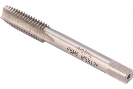 Ручной метчик М8х1.25 мм MATRIX 76677