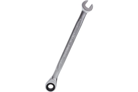 Комбинированный ключ HOEGERT TECHNIK трещоточный 7 мм, 72T, сталь CrV HT1R007