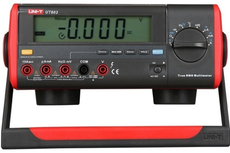 Цифровой настольный универсальный многофункциональный мультиметр UNI-T UT803 00-00002642