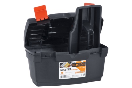 Ящик для инструментов Blocker Master Economy 16 черный/оранжевый ПЦ3708ЧРОР
