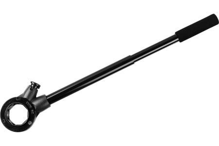 Трещотка с удлинителем для клуппов MIRAX 1/4" - 1 1/4", длина 620мм 28245