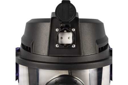 Пылесос строительный Пульсар ПС 251 1400 Вт, 25л, розетка до 2000 Вт, шланг 1,5м 907-422