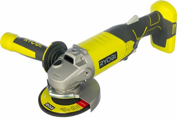 Аккумуляторная угловая шлифмашина Ryobi ONE+ R18AG-0 5133001903 Аккумуляторная угловая шлифмашина Ryobi ONE+ R18AG-0 5133001903