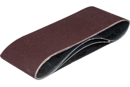 Лента шлифовальная "МАСТЕР" 3 шт. (75х457 мм; P180) для ЛШМ Зубр 35541-180