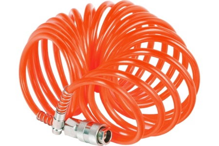 Шланг спиральный полиуретановый (15 м; 6х8 мм; 10 бар) PATRIOT PU 15