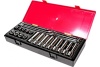 Набор инструментов TORX ключи E6-E24, головки E10-E24 в кейсе 24шт JTC-K4241