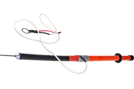 Указатель высокого напряжения Антиток для фазировки до 10кВ двухполюсный УВНУ ТФ-10 Д 157686