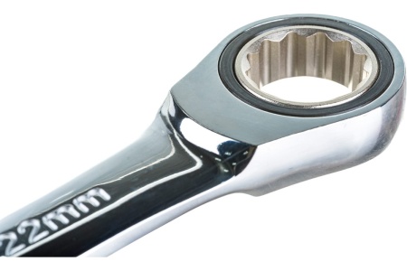 Трещоточный комбинированный ключ Jonnesway W45122