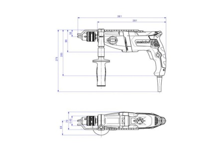 Ударная дрель Metabo SBE 780-2 600781510