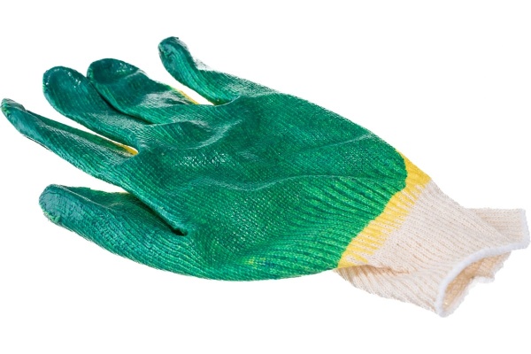 Перчатки Россия трикотажные с двойным латексным обливом 67851