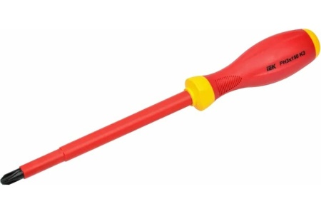 Диэлектрическая отвертка IEK ARMA2L 3 PH3x150 K3 A2L3-SC30-K3-PH-30-150