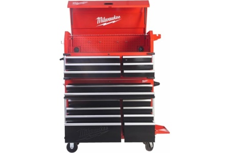 Инструментальная тележка Milwaukee 46", 117 см, 10 полок 4932478852 Инструментальная тележка Milwaukee 46", 117 см, 10 полок 4932478852