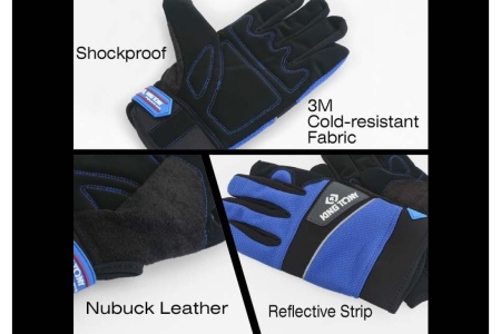 Универсальные утепленные перчатки KING TONY р. XL 9TH44-XL