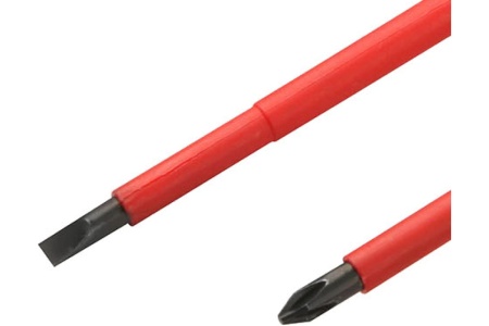 Набор диэлектрических отверток vde Wokin 6 шт, sl3x75, sl4x100, sl5.5x125, ph1x80, ph2x100 + индикаторная отвертка 3x140 мм 1352700