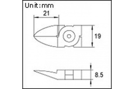 Кусачки для пластика ProsKit PM-806E 00223512