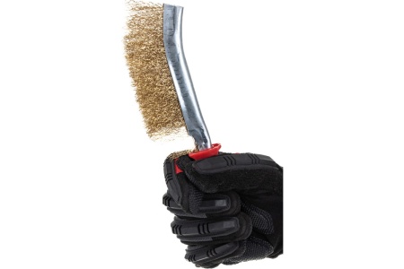 Ручная щетка SKRAB металл полукруглая 35301