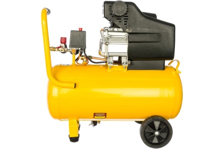 Воздушный компрессор DENZEL PC 50-260, 1,8 кВт, 260л/мин, 50л, 10 бар 58073