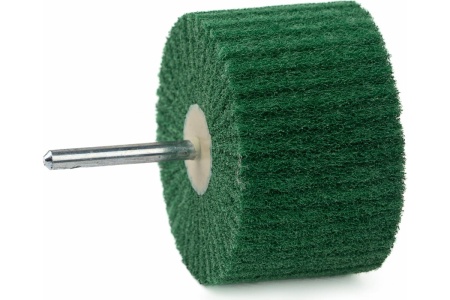 Круг лепестковый нетканый на оправке комбинированный (80x50x6 мм, UNI GREEN) Totflex 4631165600116