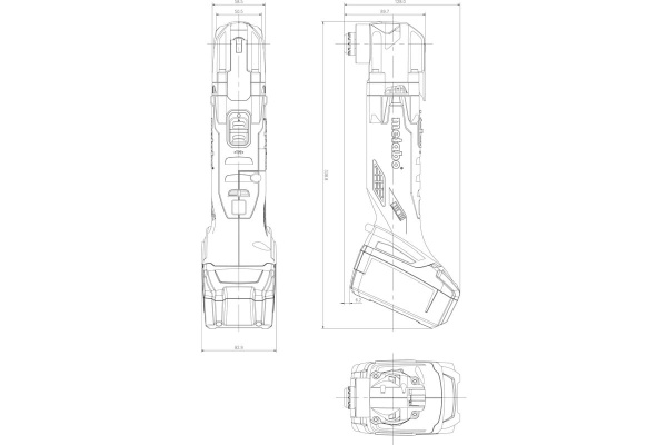 Многофункциональный инструмент | реноватор Metabo MT 18 LTX Compact 613021650