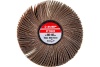 Круг веерный лепестковый (40х80 мм; Р180) Зубр 36604-180