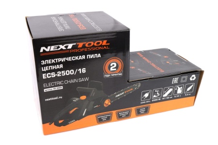 Электрическая цепная пила NEXTTOOL ECS-2500-16 400069