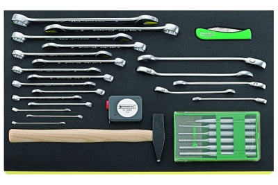 Инструментальная тележка с набором инструмента 805/3 STAHLWILLE 90/6A KIT 90/131