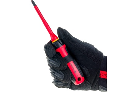 Набор диэлектрических отверток для точных работ HOEGERT TECHNIK 1000 V, сталь S2, 13 пр. HT1S997