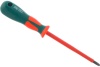 Шлицевая диэлектрическая отвертка Jonnesway, SL, DV13S5125 (D19S5125), 5,5х125мм