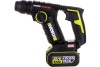 Аккумуляторный перфоратор WORX Professional 20В, 20мм, 1.7Дж, 4Ач х1, ЗУ WU380S Аккумуляторный перфоратор WORX Professional 20В, 20мм, 1.7Дж, 4Ач х1, ЗУ WU380S