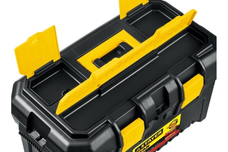 Пластиковый ящик для инструментов STAYER Titan-22 553 x 320 x 310 мм (22") 38016-22 Пластиковый ящик для инструментов STAYER Titan-22 553 x 320 x 310 мм (22") 38016-22