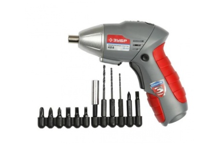 Аккумуляторная отвертка ЗУБР ЗО-4.8