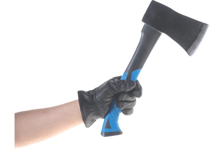 Кованый топор 900г. на фибергласовой ручке L=360мм UNITRAUM UN-GRA900