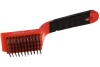 Металлическая щетка YATO 5 рядов, пластиковая ручка YT-6340