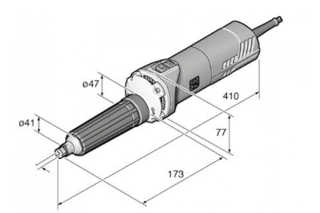 Прямая шлифовальная машина Fein GSZ 8-90 PEL 72232060000
